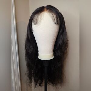 Natural Black Body Wave Human Hair Wig